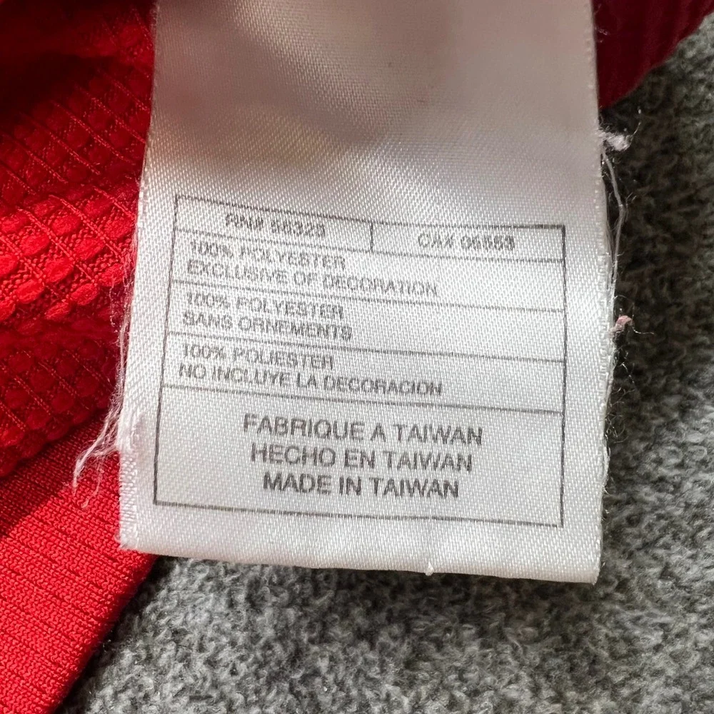 Nike Golf Sphere Dry Polo Shirt Mens Large Red Short Sleeve Performance‎ Top